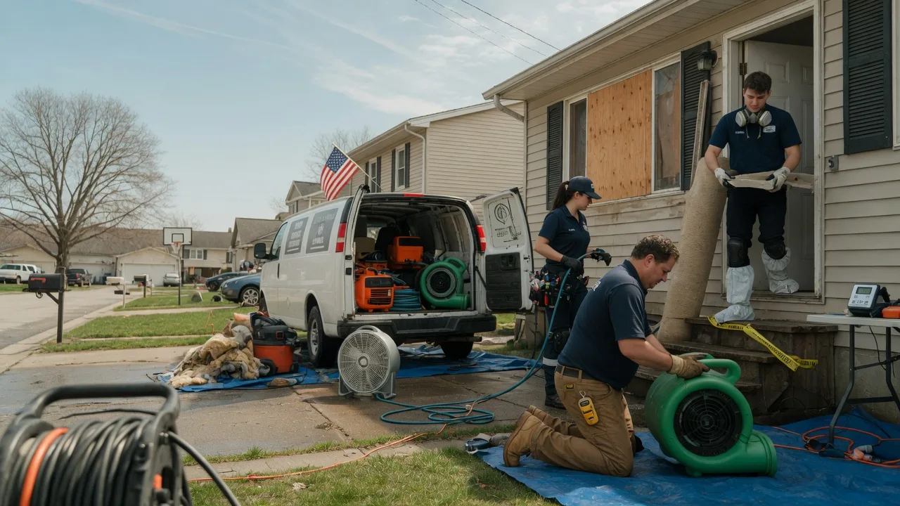 Water Damage Restoration in Moscow, OH near me